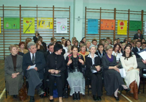 Goście honorowi-od lewej pani Janina Tischner, Kazimierz Tischner, Maria Tuchowska dr Stanisława Trebunia Staszel, dr Joanna Błażejewska